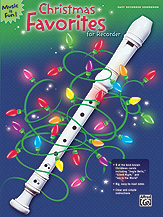 CHRISTMAS FAVORITES FOR RECORDER cover